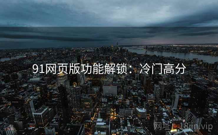 91网页版功能解锁：冷门高分