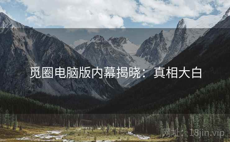 觅圈电脑版内幕揭晓：真相大白