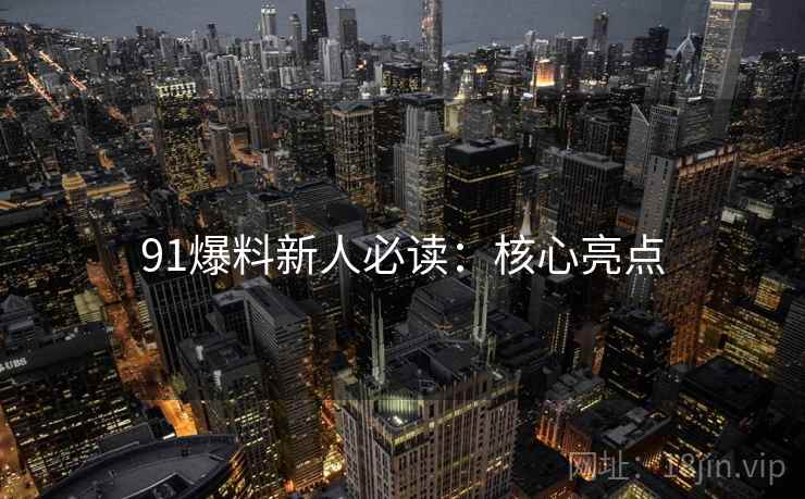 91爆料新人必读：核心亮点